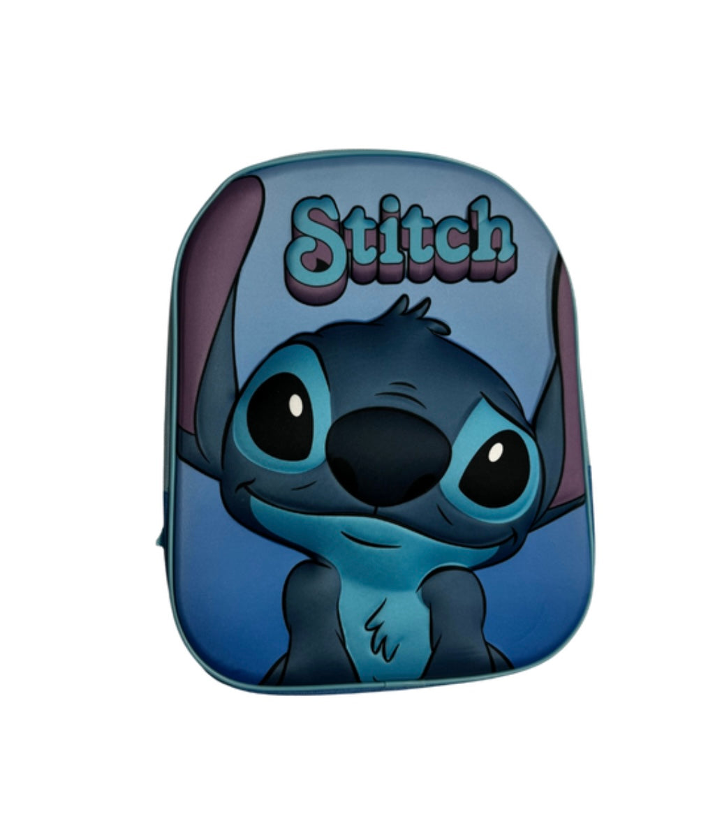 Sac à dos Stitch bleu 3D