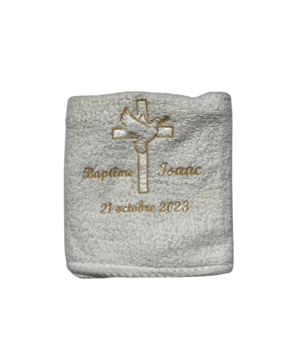 Serviette Baptême