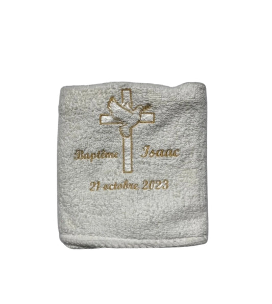 Serviette Baptême